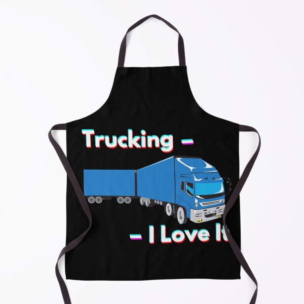 Item preview, Trucking I Love It Truck Driver Trucker Lorry HGV Trucks designed and sold by luvvvvvit.