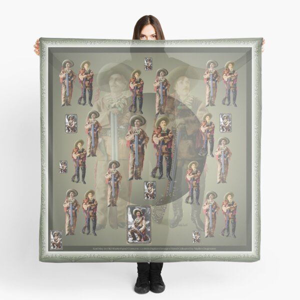 D1G1TAL-M00DZ ~ Karl May: Costumes and Riders by tasmanianartist for Karl May Friends Scarf