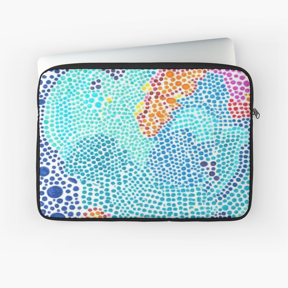 "Funky Art 004" Laptop Sleeve by Pjohnstonesart Redbubble