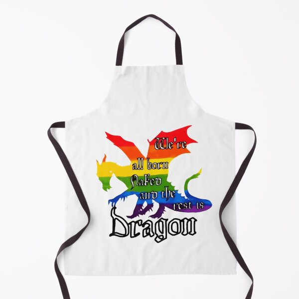 Item preview, We re all born naked and the rest is Dragon designed and sold by COTTONLY.