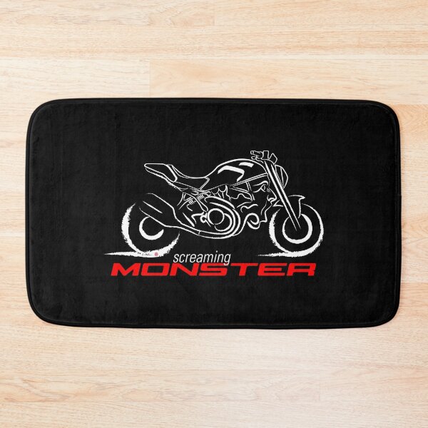 Item preview, Screaming Monster Horsiontale, Chop Tail, Custom Bike, on Black - Real Biker designed and sold by etoide.