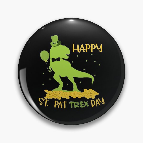 Item preview, Happy St Pat Trex Day designed and sold by CraftsforKai.