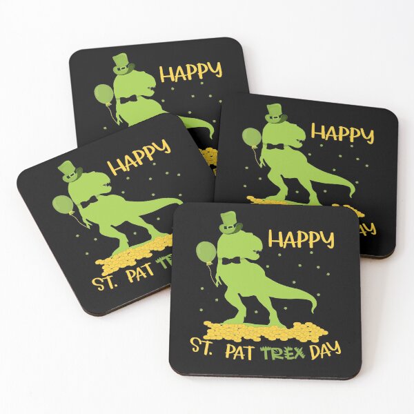 Item preview, Happy St Pat Trex Day designed and sold by CraftsforKai.
