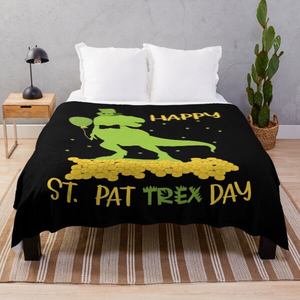 Item preview, Happy St Pat Trex Day designed and sold by CraftsforKai.