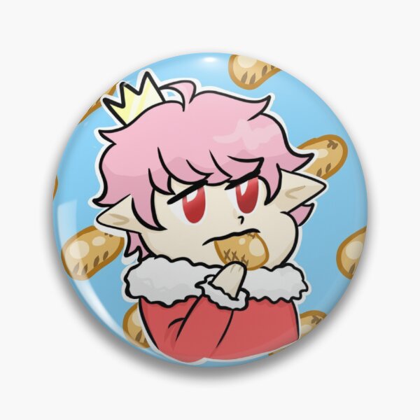 Item preview, Technoblade Chibi Pin designed and sold by SeasonSisters3.