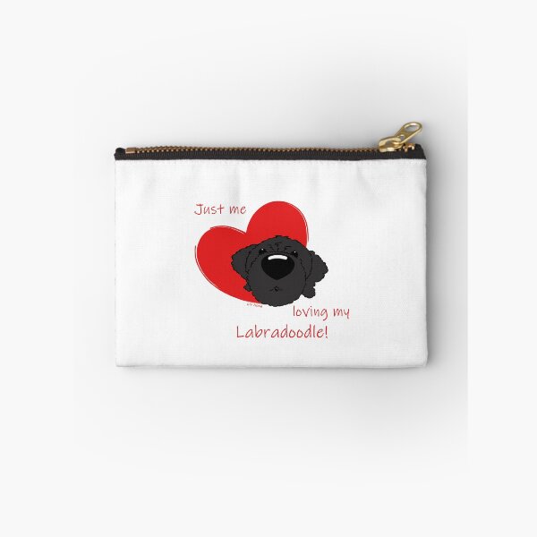 Item preview, Just me loving my Labradoodle! designed and sold by LivHana.