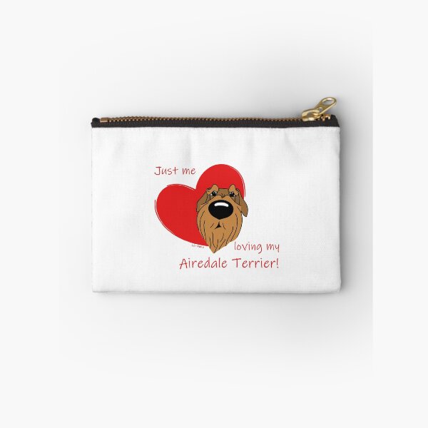 Item preview, Just me loving my Airedale Terrier designed and sold by LivHana.