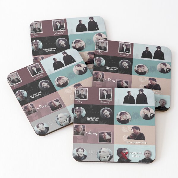 Item preview, John Watson and Sherlok Holmes designed and sold by whouffcldi.