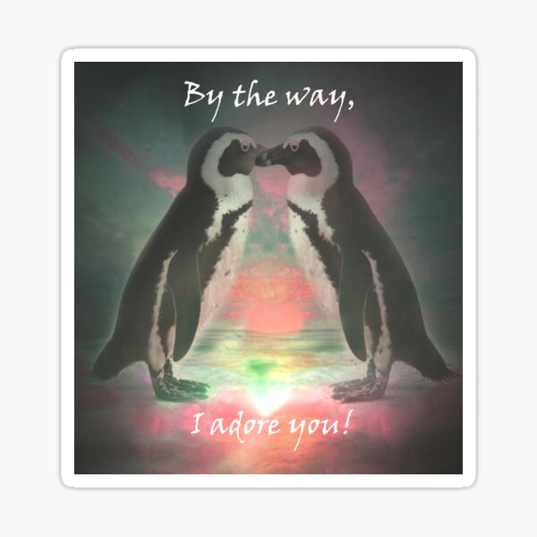 By the way... Sticker