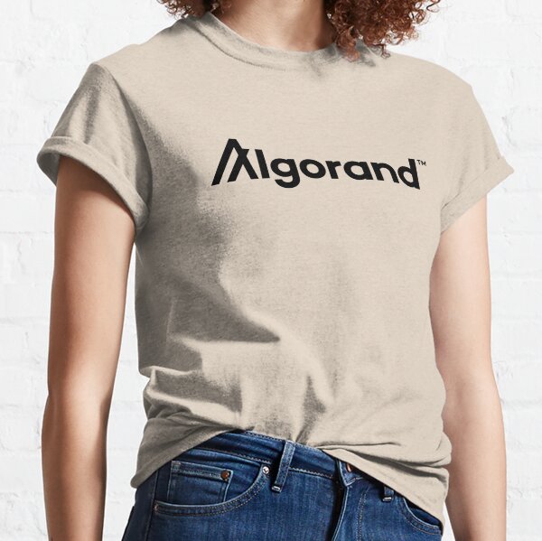 ALGO $ALGO Algorand Cryptocurrency Blockchain Crypto Coin Token Classic T-Shirt