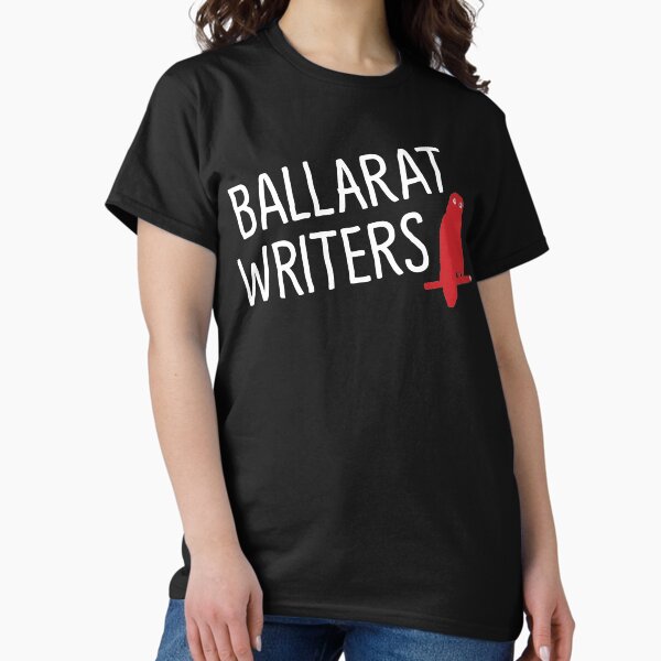 Ballarat Writers Shirt (Black) Classic T-Shirt