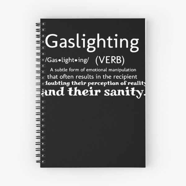 Item preview, Gaslighting - white lettering designed and sold by COTTONLY.