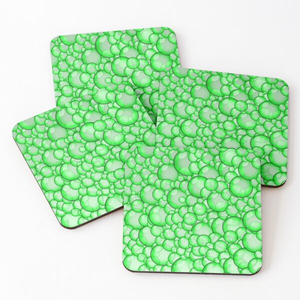 Item preview, Bubbles - Green designed and sold by Gubbz.
