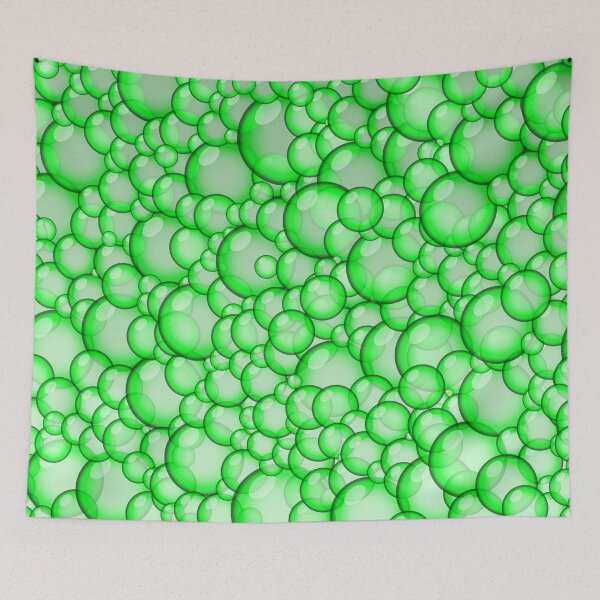 Item preview, Bubbles - Green designed and sold by Gubbz.