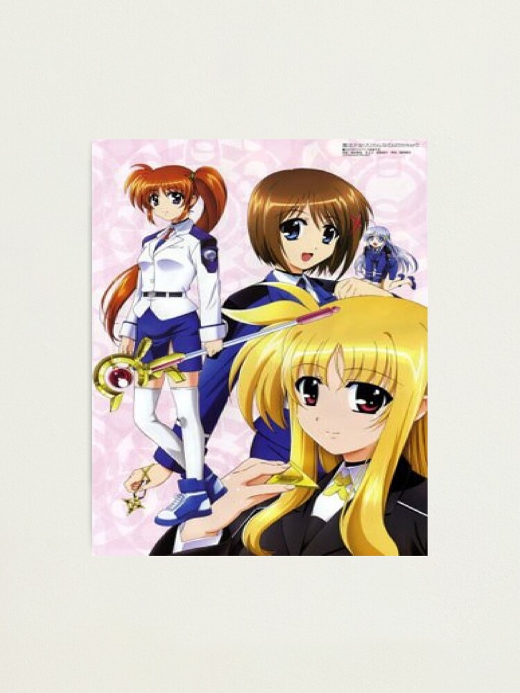 Takamachi Nanoha and Fate Testarossa Harlaown (Mahou Shoujo