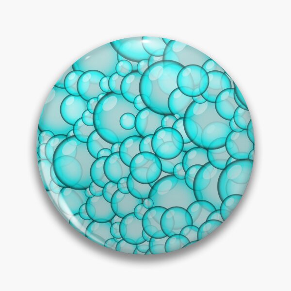Item preview, Bubbles - Bright Blue designed and sold by Gubbz.