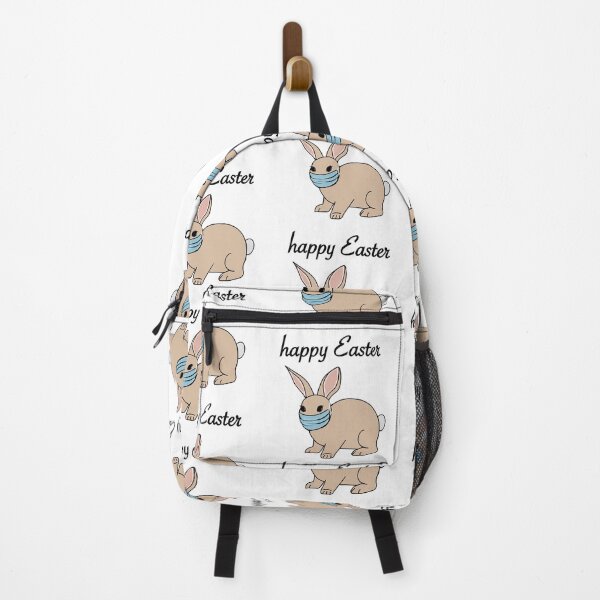 Item preview, Easter Bunny with Face Mask/ Happy Easter!/ Easter Bunny with writing designed and sold by muffinstandd.