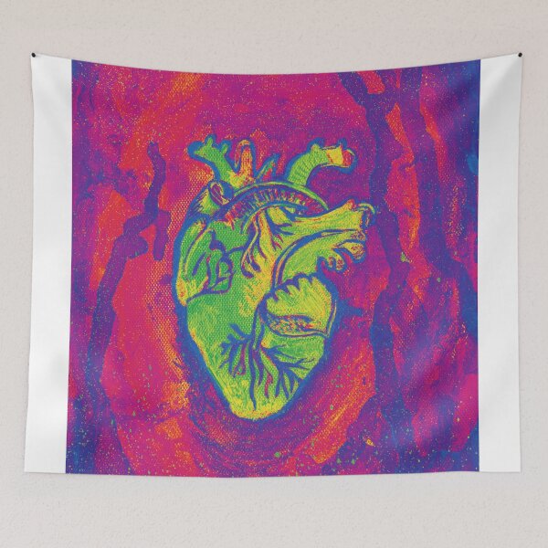 Item preview, neon heart designed and sold by Julia  Kovtunyak.