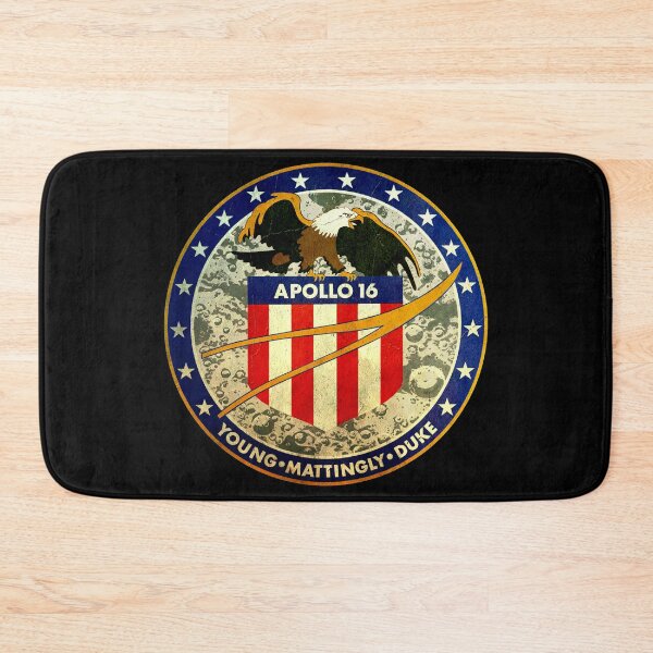 Item preview, vintage Apollo 16 logo designed and sold by trendistudio.