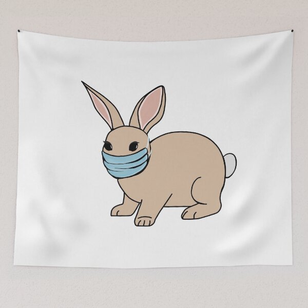Item preview, Bunny with Mask designed and sold by muffinstandd.
