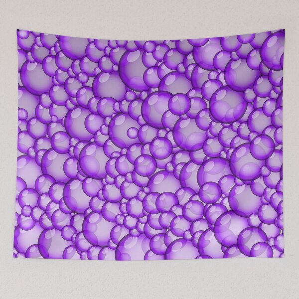 Item preview, Bubbles - Purple designed and sold by Gubbz.