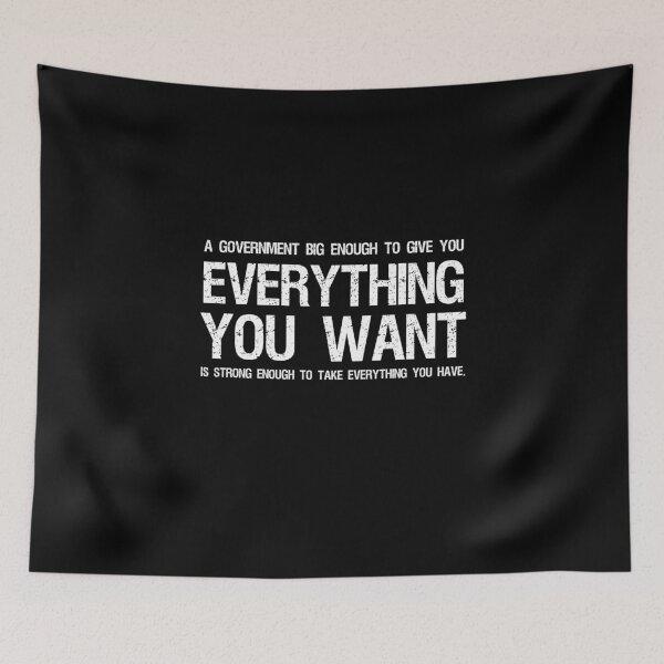 Item preview, Libertarian Anti Socialism Government Political Philosophy designed and sold by Styrman.