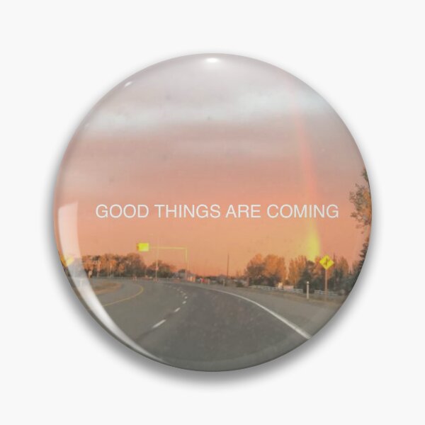 Item preview, Good Things Are Coming Rainbow Sunrise Driving Car Photograph designed and sold by juvenilepeace.