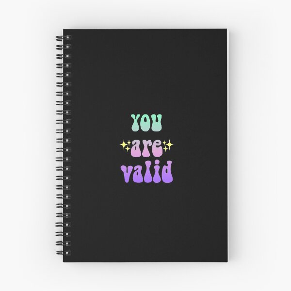 Item preview, you are valid sparkly gradient Meme Text designed and sold by everything4eva.