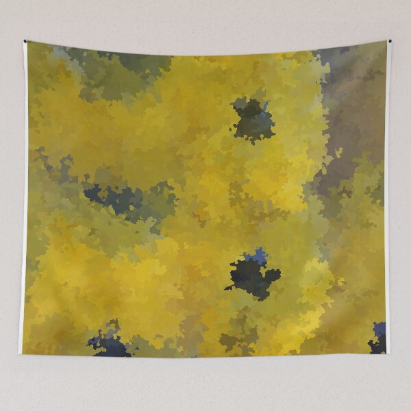 Item preview, Yellow and gray watercolor pattern designed and sold by khleal.