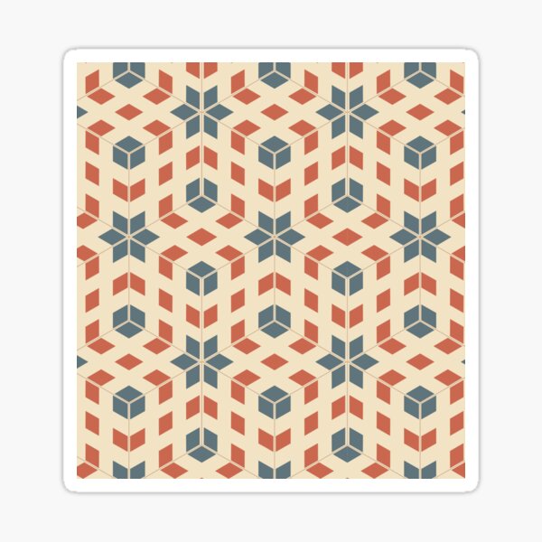 Optical illusion Sticker