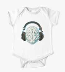 Body de manga corta para bebé Mind Music Connection