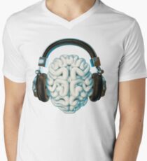 Mind Music Connection V-Neck T-Shirt