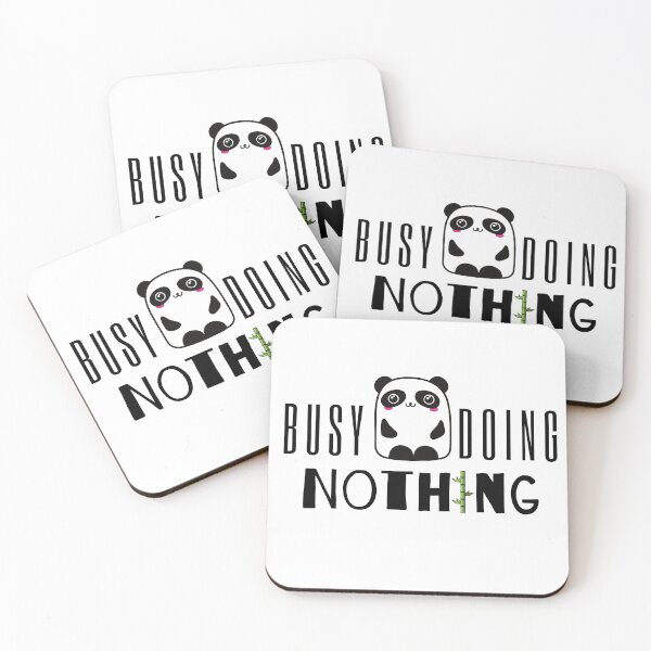 Item preview, Busy Doing Nothing Panda designed and sold by Nanthi89.