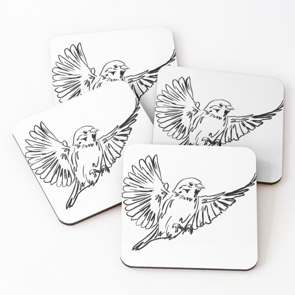 Item preview, Bird flying freedom animal designed and sold by paintinkpenguin.