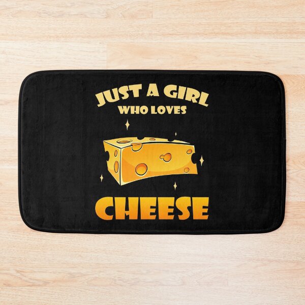 Item preview, Just A Girl Who Loves Cheese Dairy Milk Flavor Molds Melt Cheddar Cottage Mozzarella Feta Parmesan Gouda Apparel designed and sold by shirti.