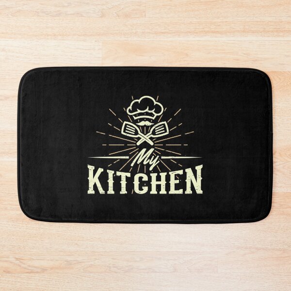 Item preview, My Kitchen My Rules Spatula Whisk Rolling Pin Baking Pastry Bread Dough Bake Oven Knead Flour Egg Chef Food Dessert designed and sold by shirti.