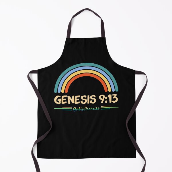 Item preview, Genesis 9:13 God's Promise Faithfully Rainbow Bible Verse Jesus Church Prayer Religious Christian God Lord Design designed and sold by shirti.