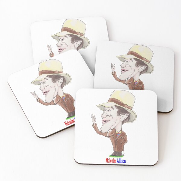 Item preview, Malcolm Allison designed and sold by CaricaturesTom.