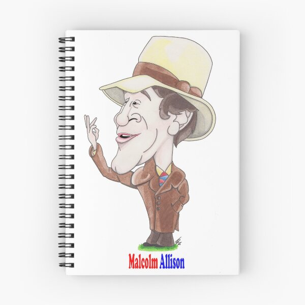 Item preview, Malcolm Allison designed and sold by CaricaturesTom.