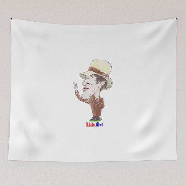 Item preview, Malcolm Allison designed and sold by CaricaturesTom.