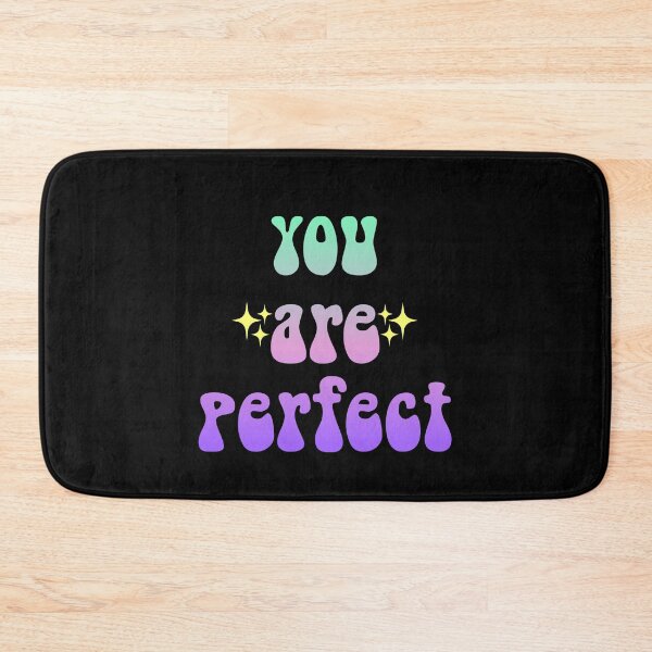 Item preview, you are perfect sparkly gradient Meme Text designed and sold by everything4eva.