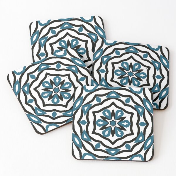 Item preview, Black and Blue Star Pattern Design designed and sold by Jessielee72.