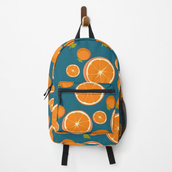 Item preview, Oranges - Blue Background designed and sold by MyArt-29.
