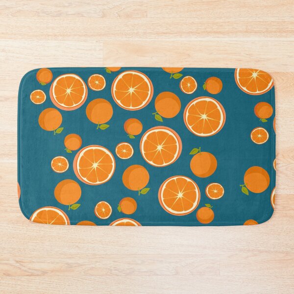 Item preview, Oranges - Blue Background designed and sold by MyArt-29.