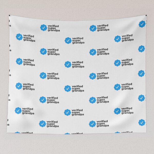 Item preview, Verified super grandpa designed and sold by EnjoyMyTees.