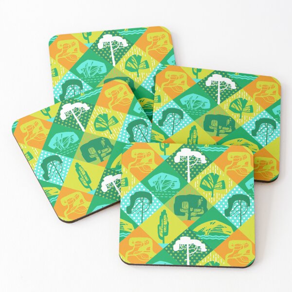 Item preview, Forest patchwork (seamless pattern) designed and sold by Irina Ivanova.