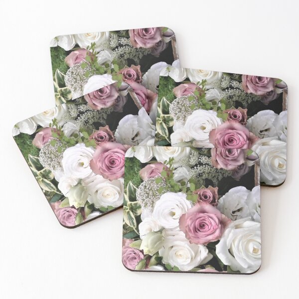 Item preview, White and lilac roses designed and sold by Faerieglen.