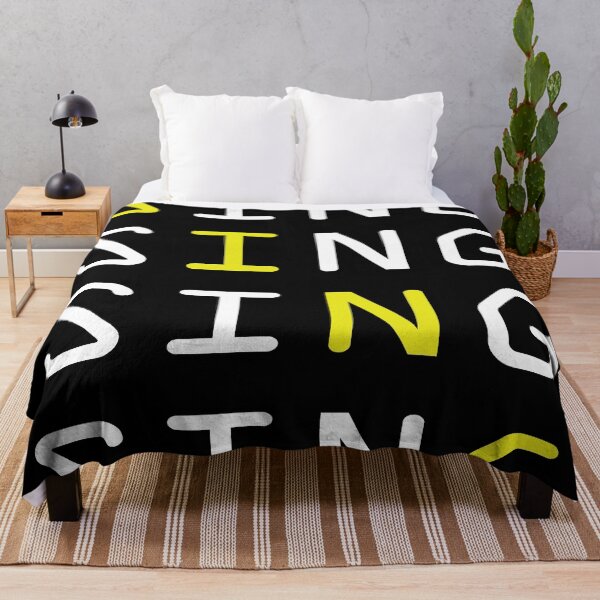 Item preview, Singer Simple Design in White and Yellow designed and sold by NamColors.