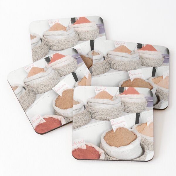 Item preview, Curry powders and spices on market in North Africa designed and sold by Melissa Peltenburg.