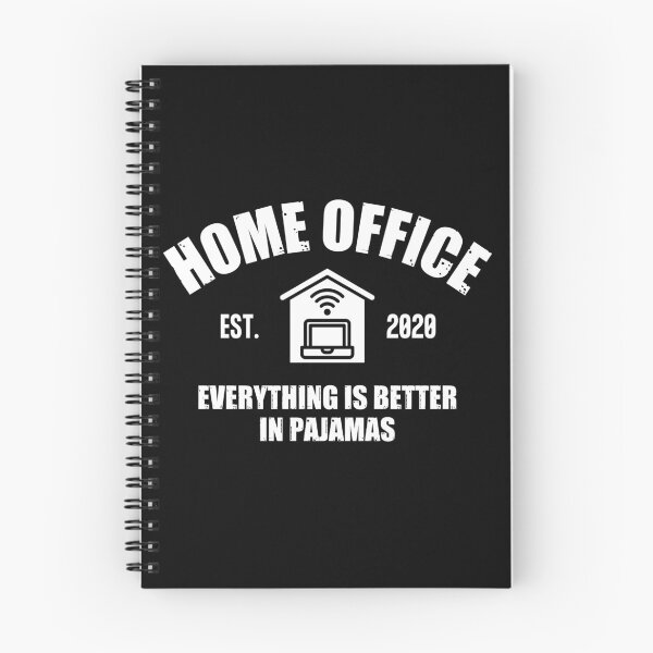 Item preview, Working from home, Home office Since 2020 - White text designed and sold by Happy-PrintZ.
